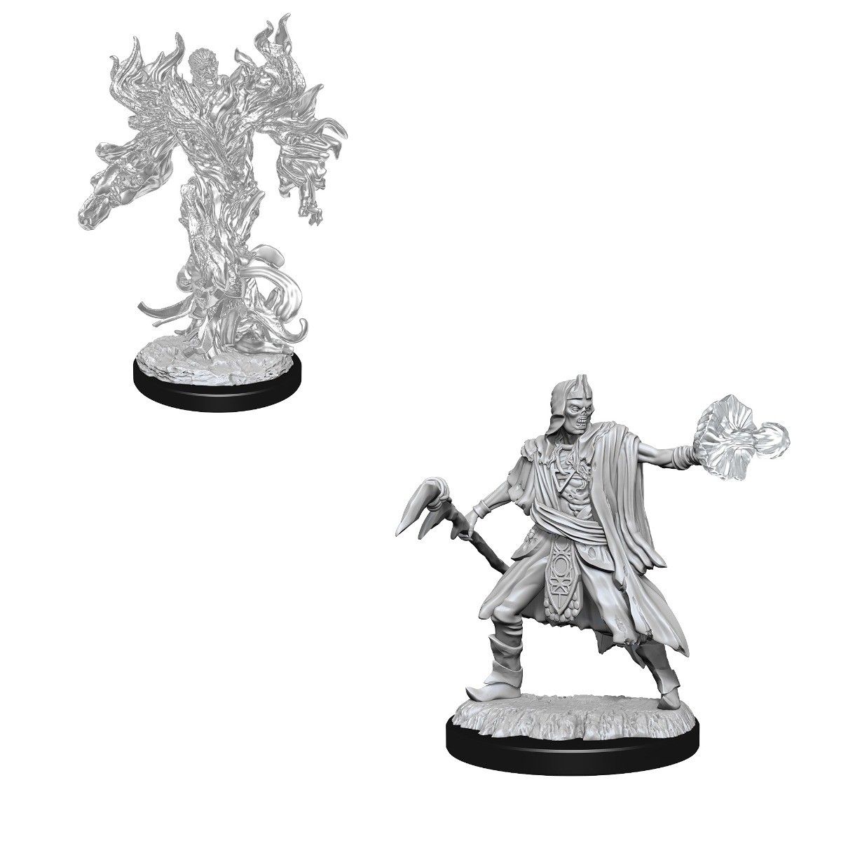 Allip & Deathlock - D&D Nolzurs Marvelous Unpainted Miniatures