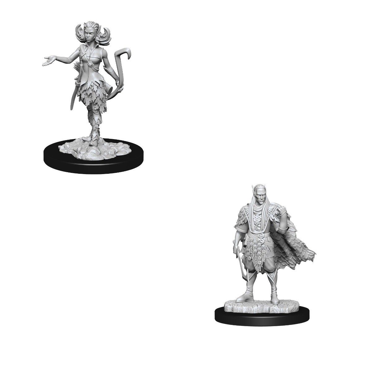 Autumn Eladrin & Summer Eladrin - D&D Nolzurs Marvelous Unpainted Miniatures