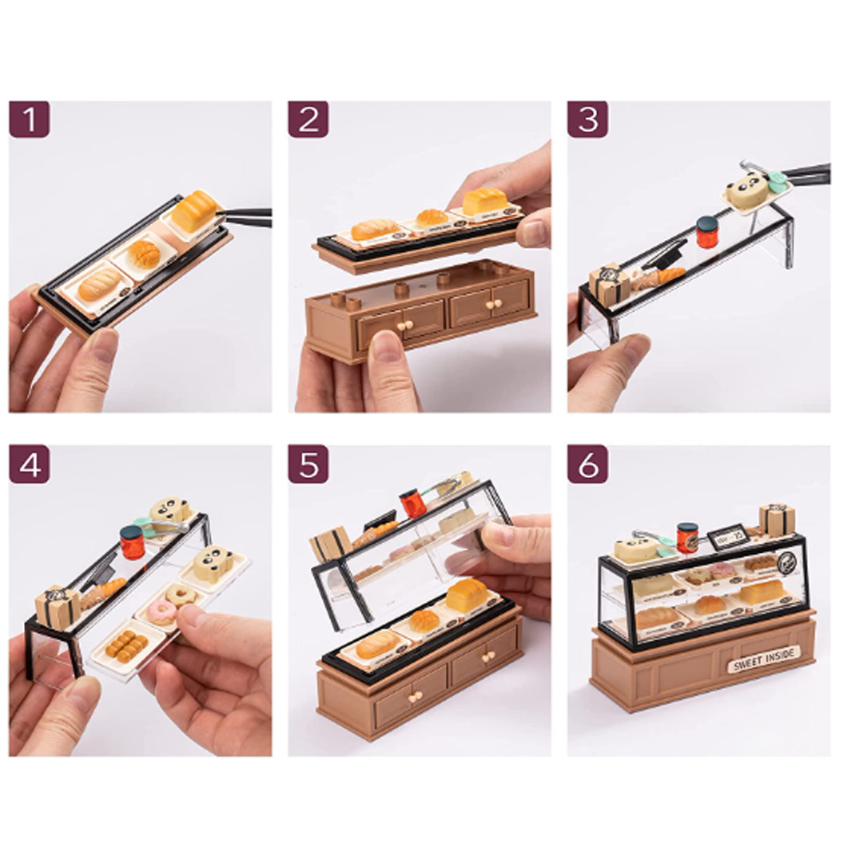GOLDEN WHEAT BAKERY - DIY PLASTIC SUPERSTORE - ROBOTIME