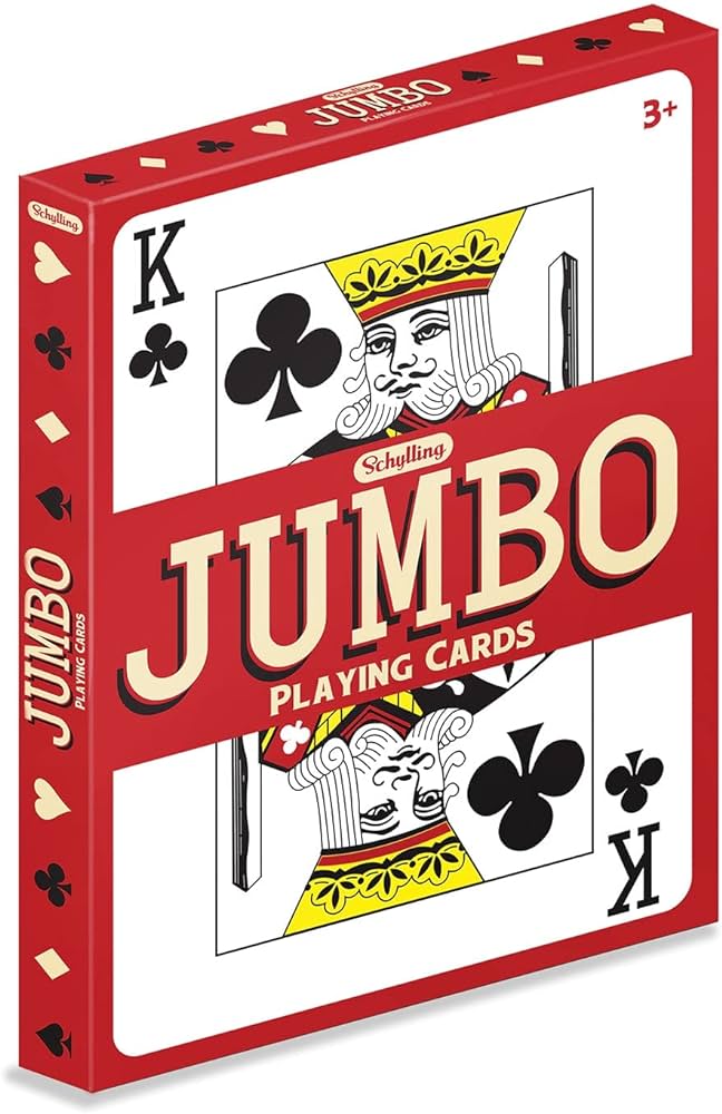 Jumbo Playing Cards - Schylling