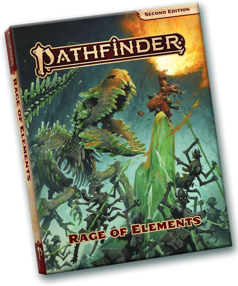 Rage of Elements Pocket Edition Pathfinder Second Edition