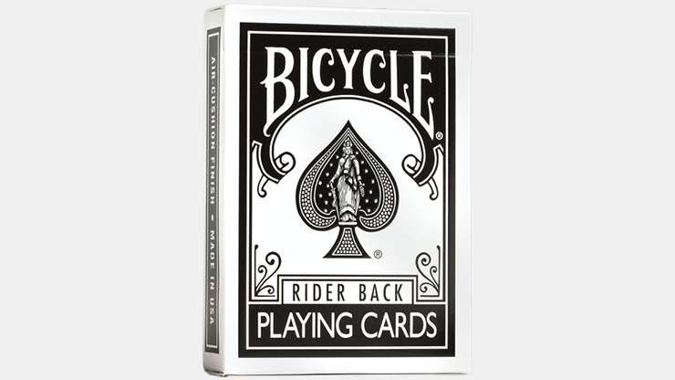 Black 808 Rider Backs - Bicycle Cards