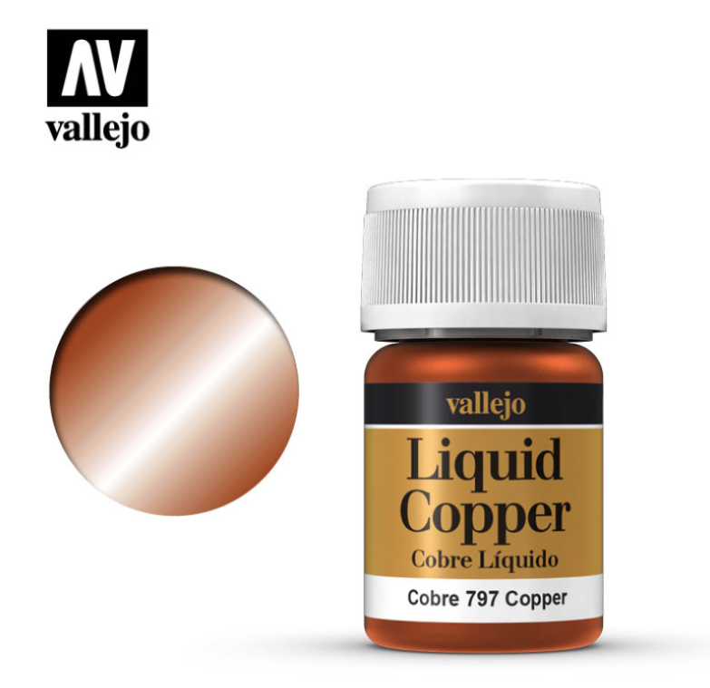 Vallejo Copper Liquid Model Colour 35ml