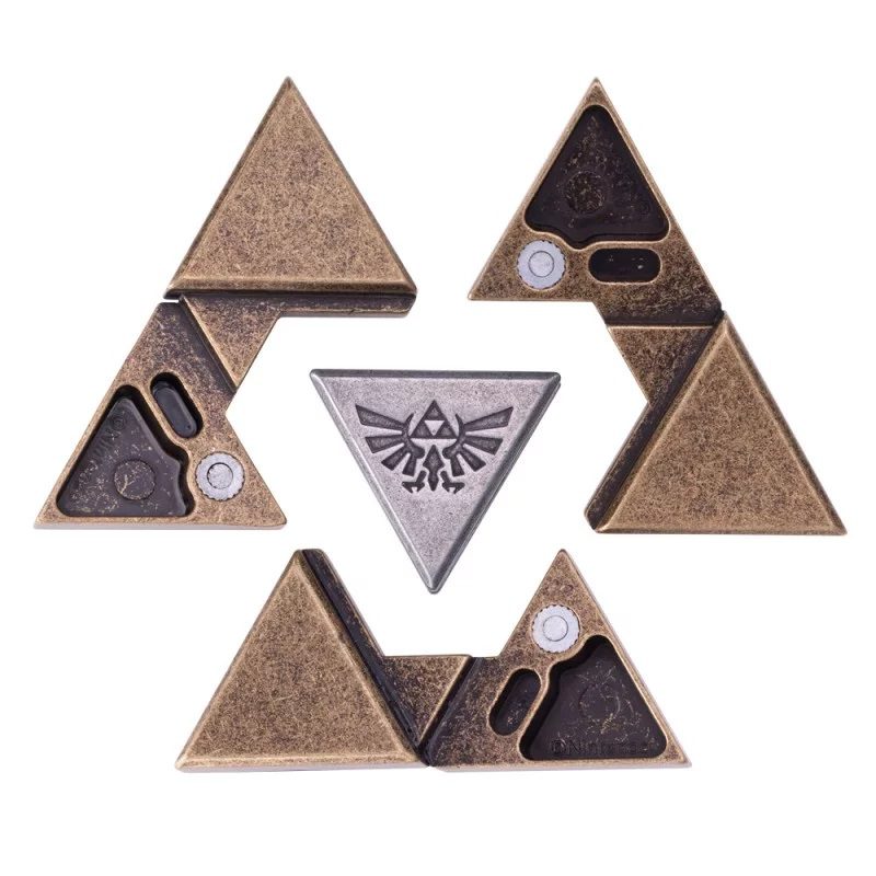 Legend of Zelda Triforce Cast Puzzle - Huzzle