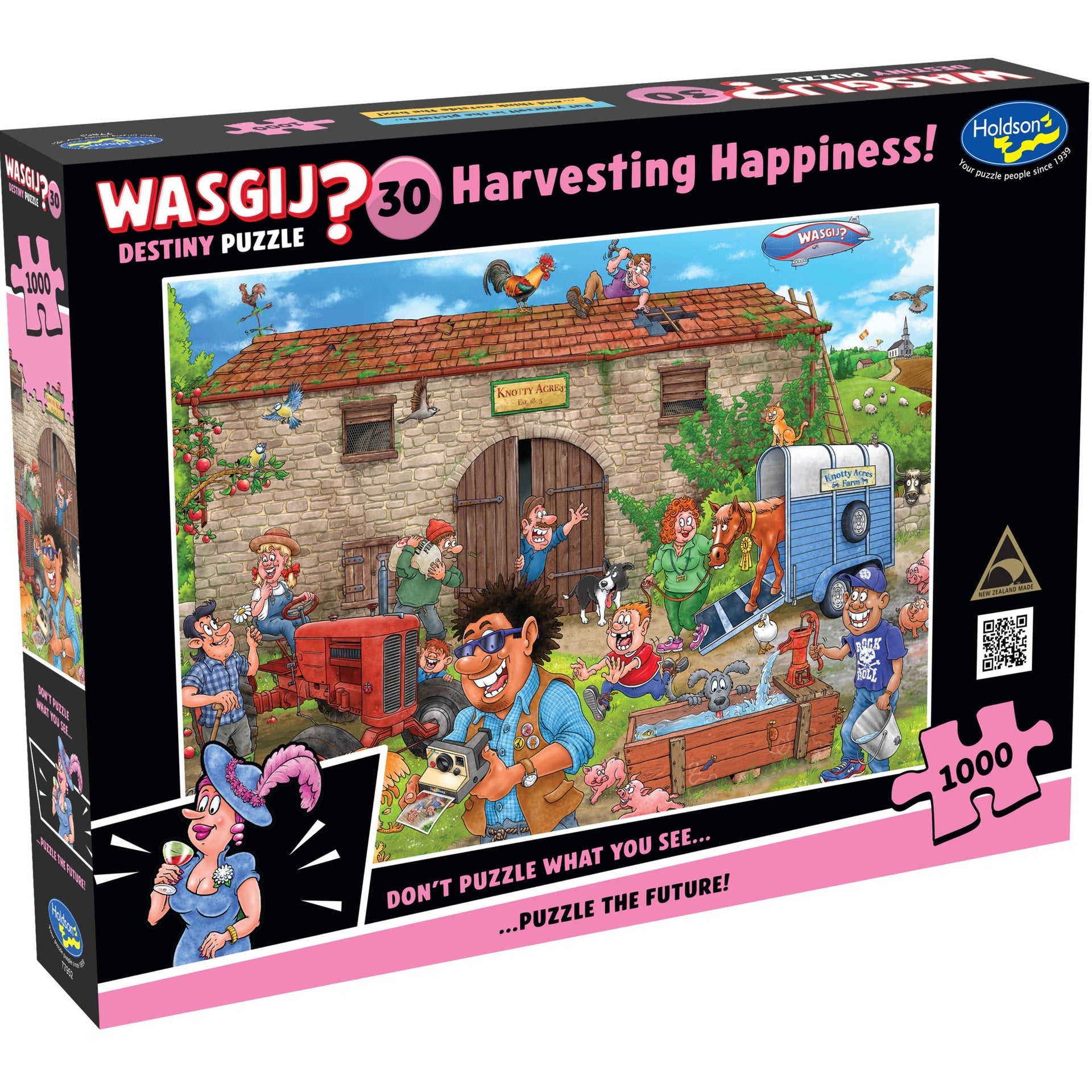 WASGIJ? DESTINY #30 Harvesting Happiness 1000pc HOLDSONS