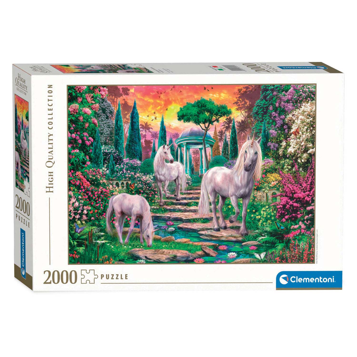 Classical Garden Unicorns 2000pc