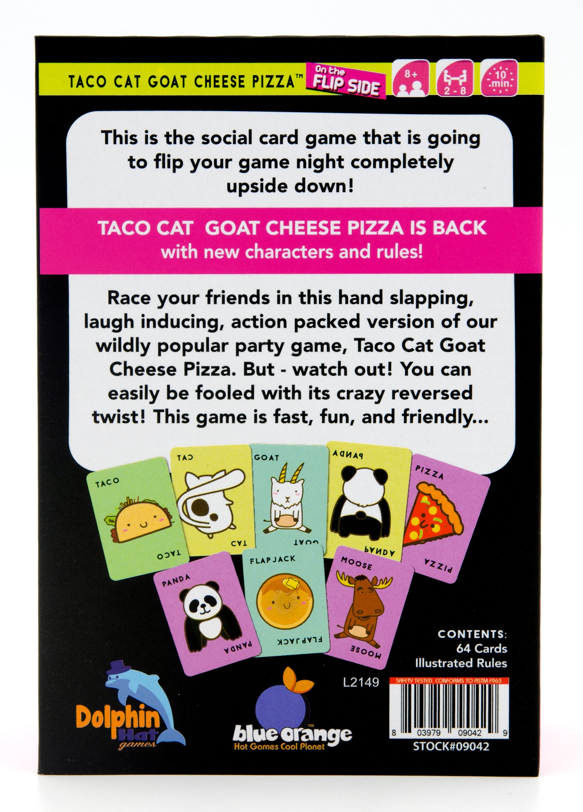 On the Flip Side - Taco Cat Goat Cheese Pizza