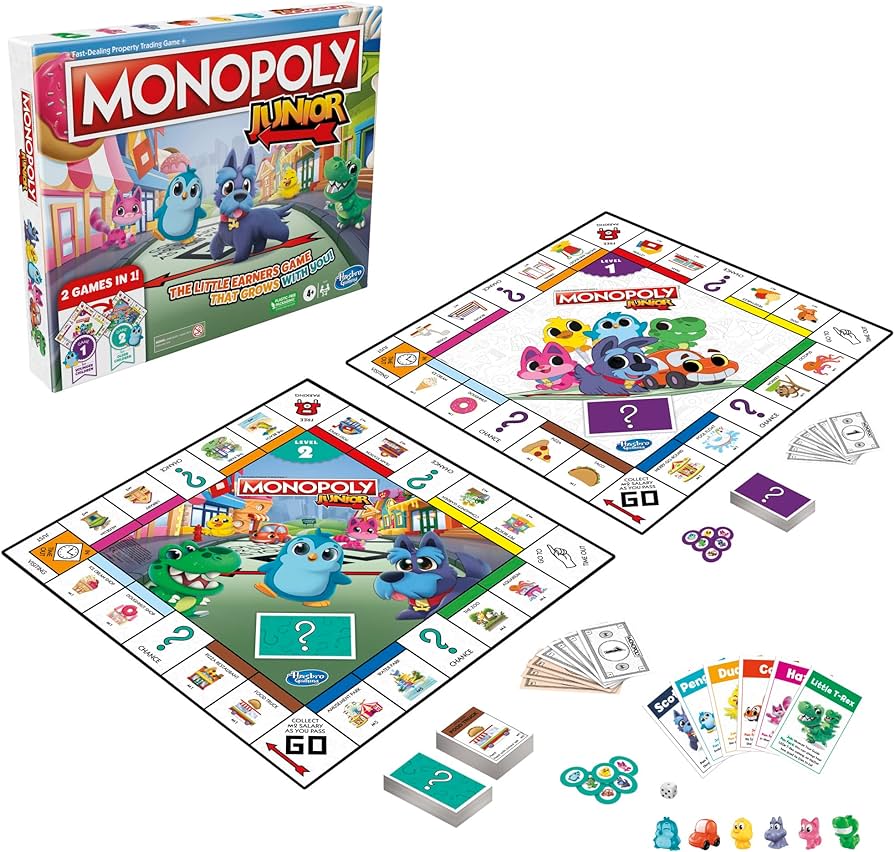 Monopoly Junior - 2 Games in 1