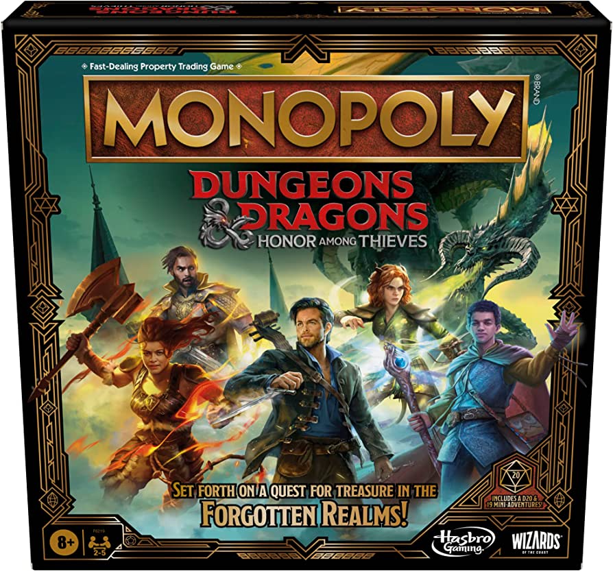 Movie Edition - Dungeons & Dragons Monopoly