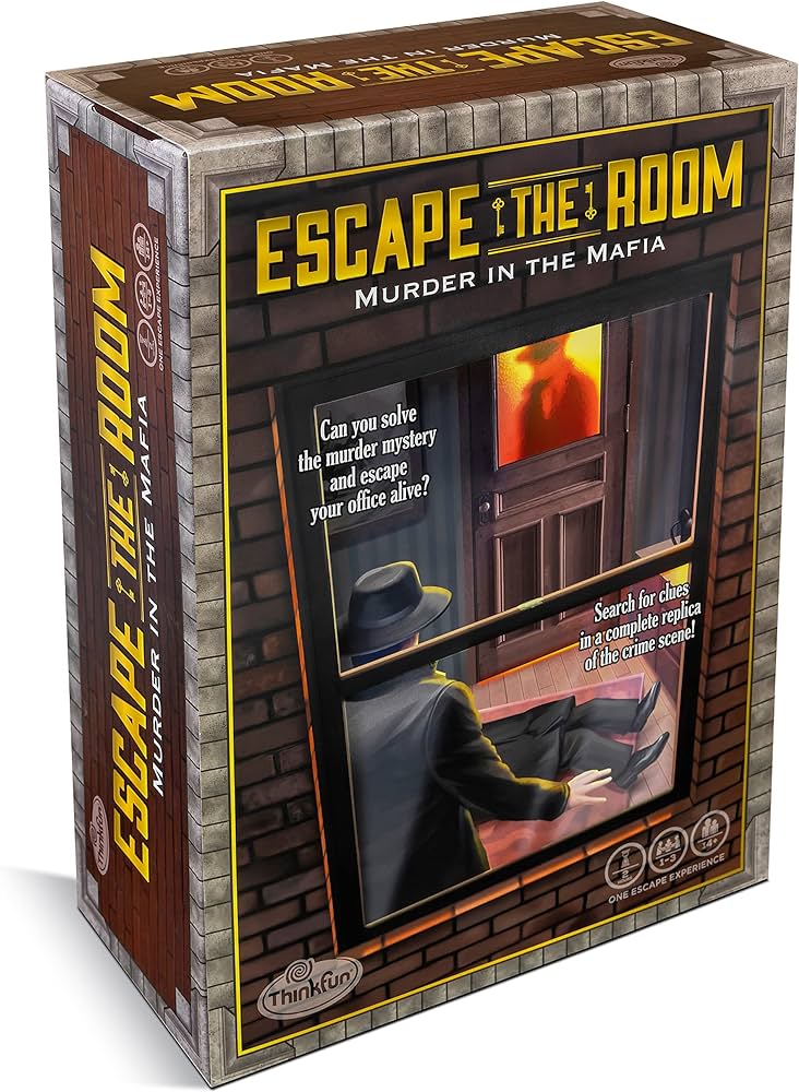 Murder in the Mafia - ThinkFun Escape the Room