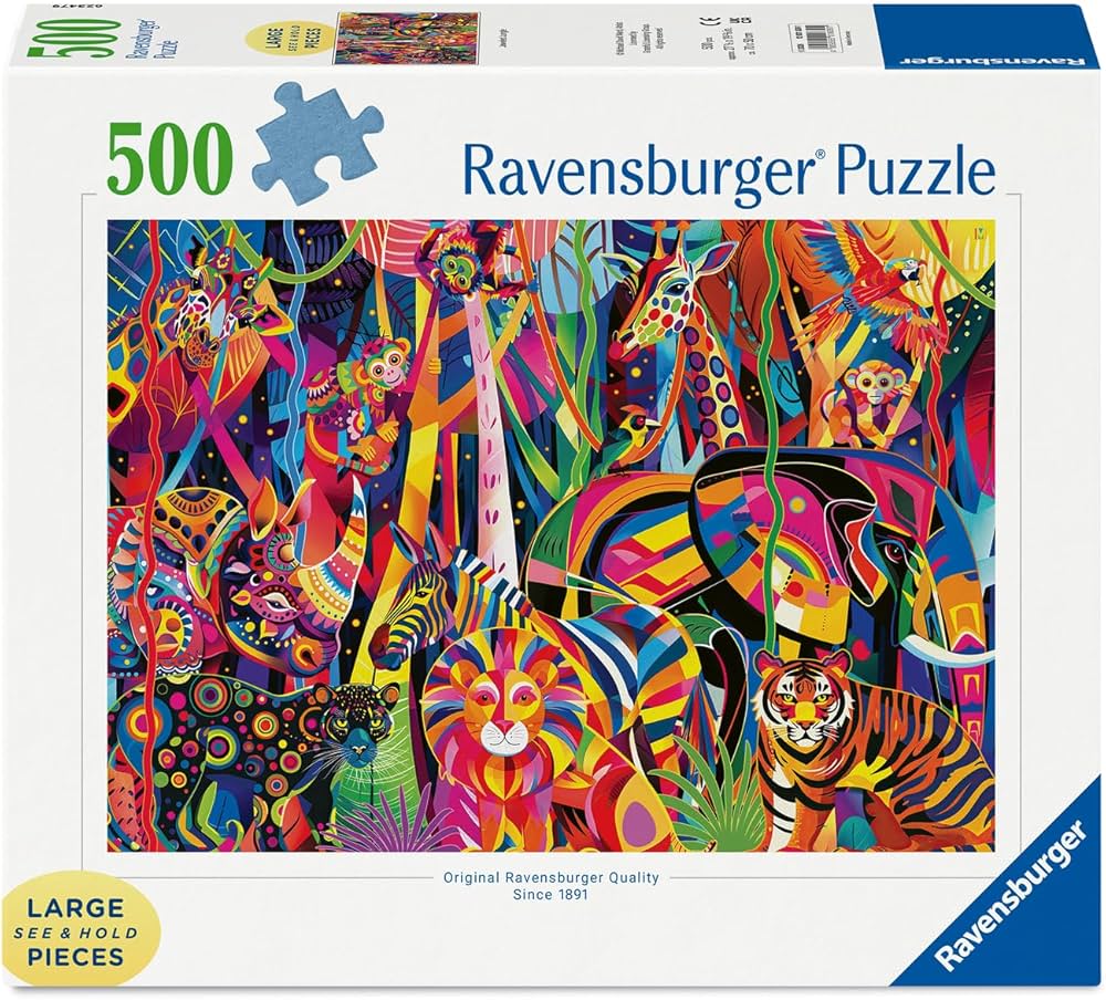 Jeweled Jungle 500 pieces - Ravensburger