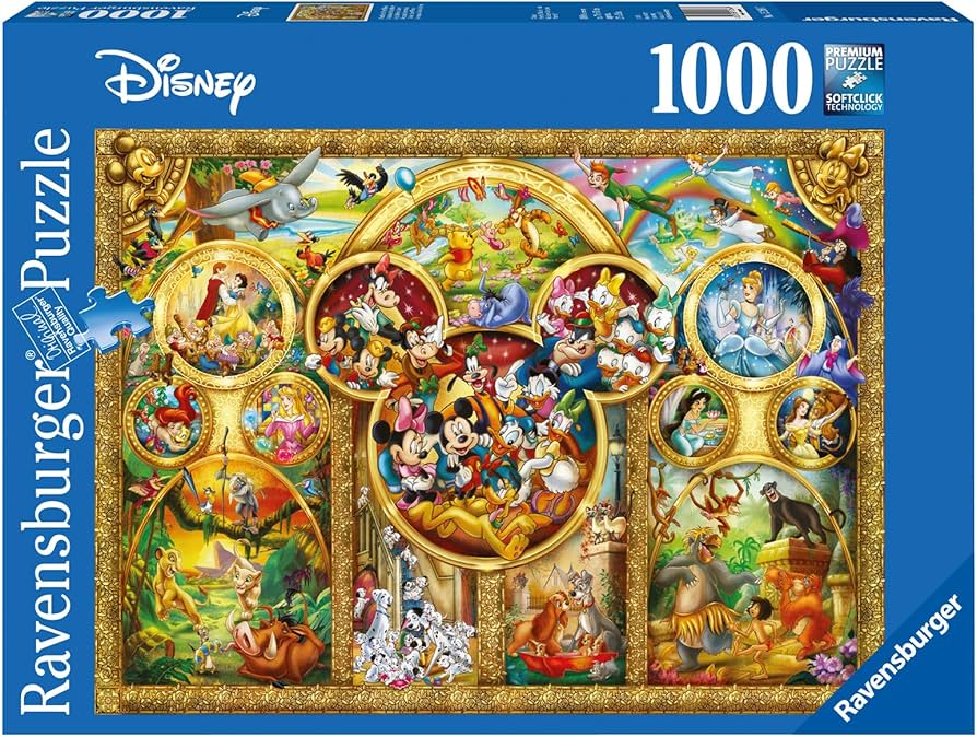 Disney Best Themes Puzzle 1000p - RAVENSBURGER