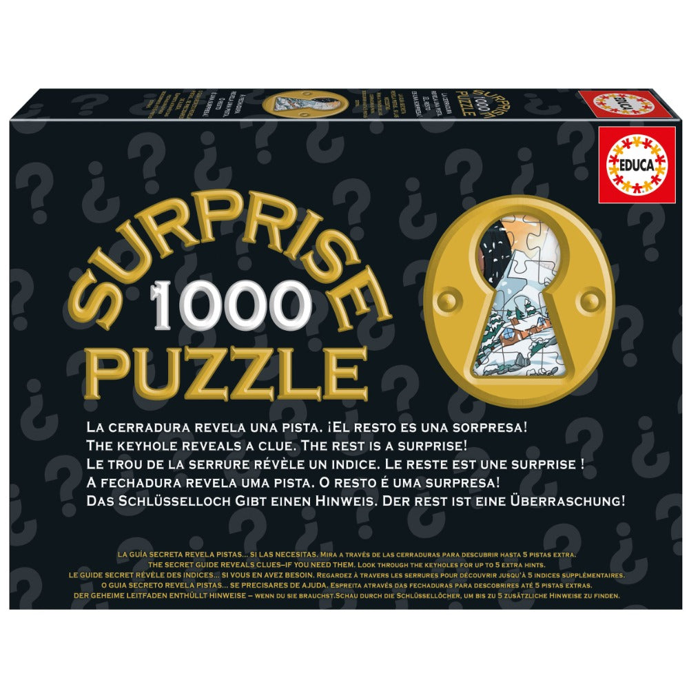 Antique Xmas - Surprise puzzle 1000pc