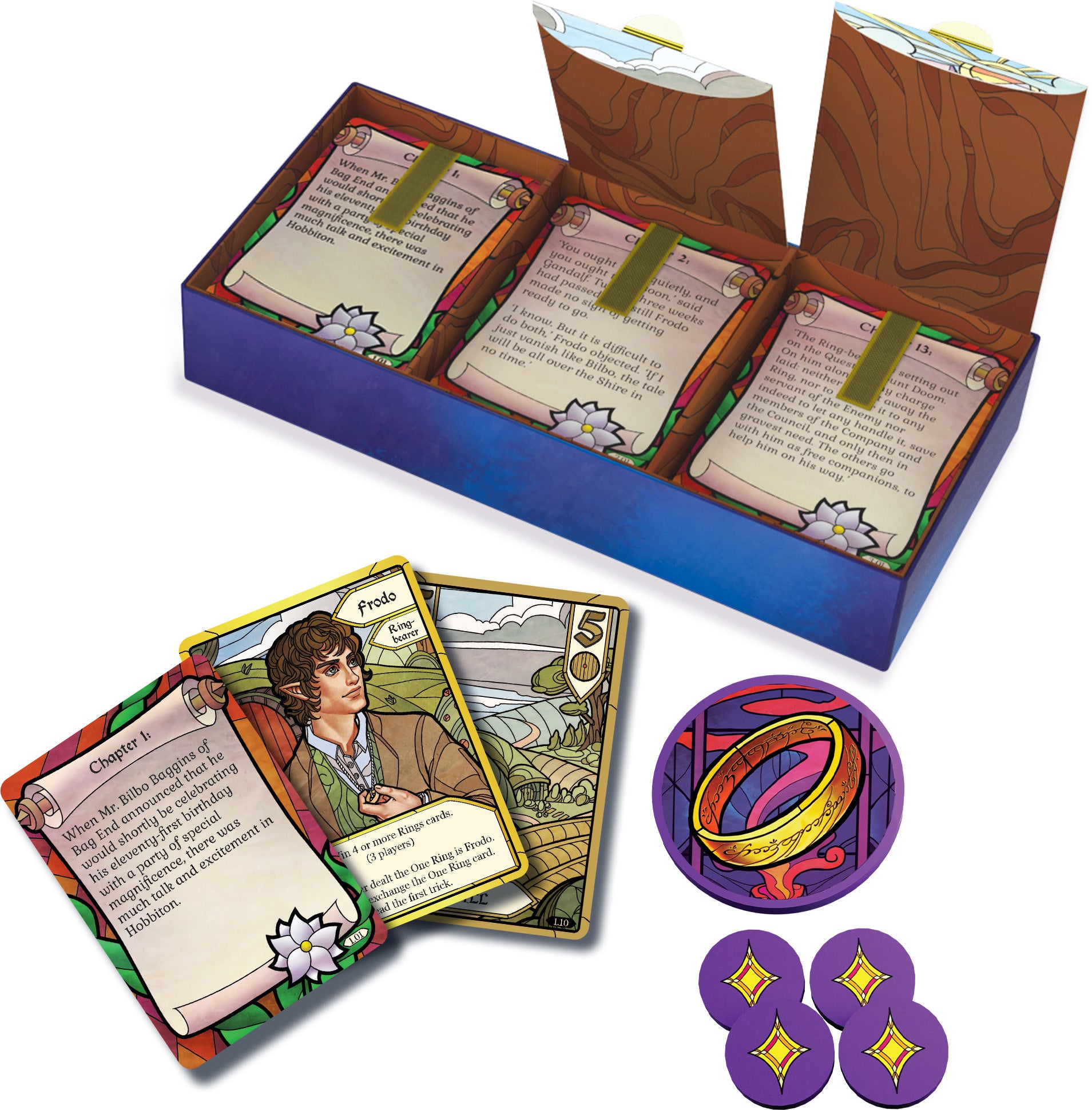 LOTR The Fellowship of the Ring Trick Taking Game