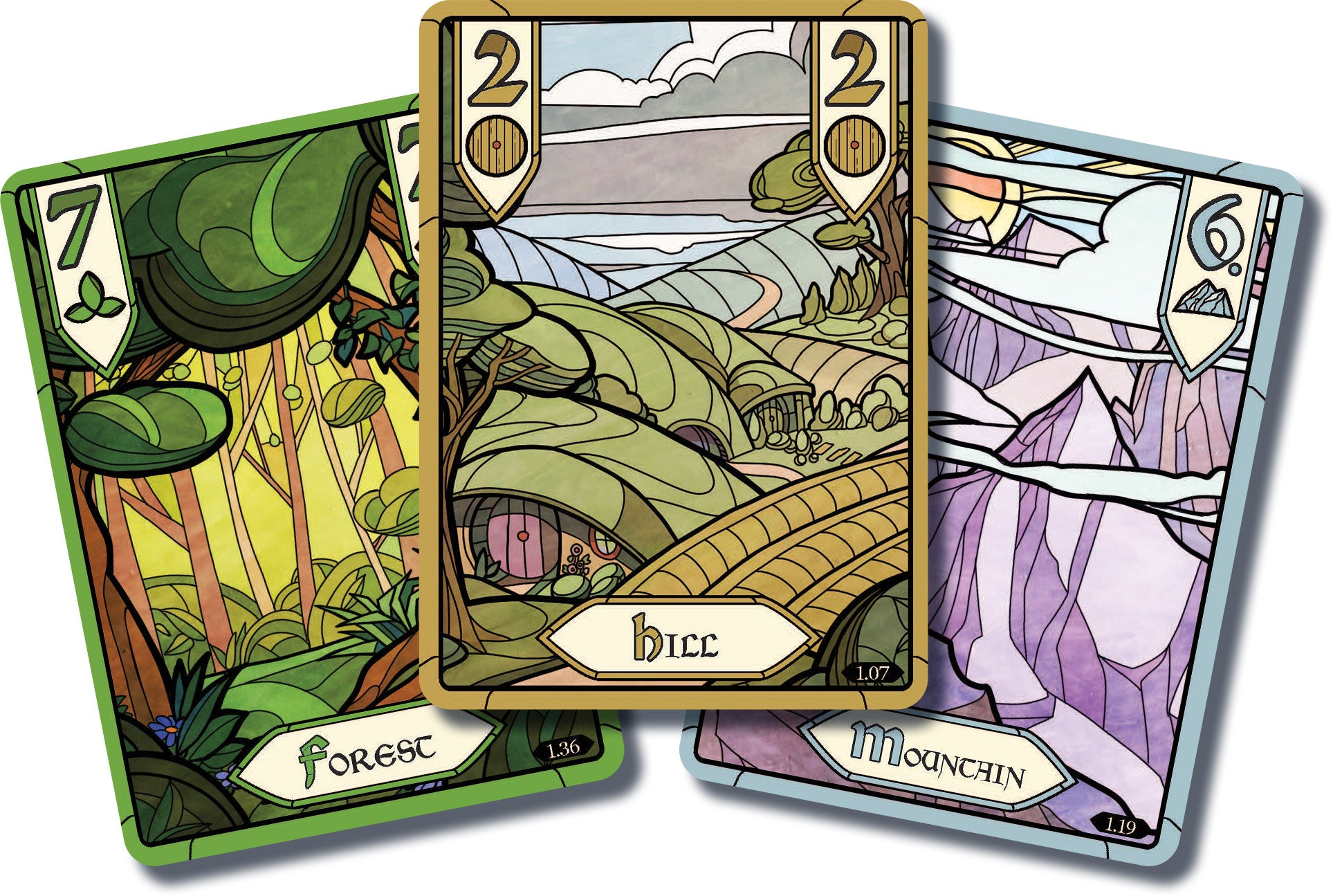 LOTR The Fellowship of the Ring Trick Taking Game