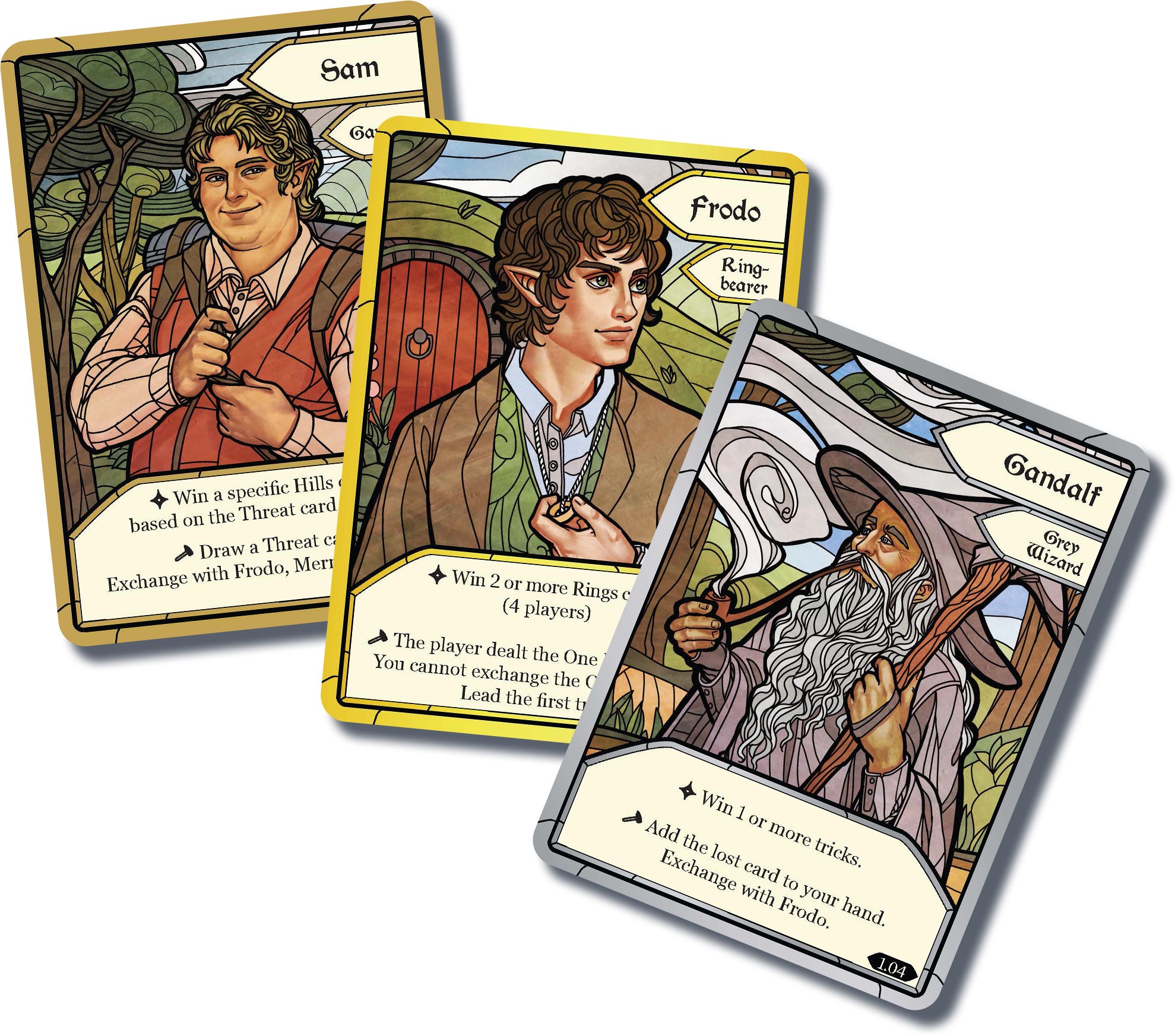 LOTR The Fellowship of the Ring Trick Taking Game