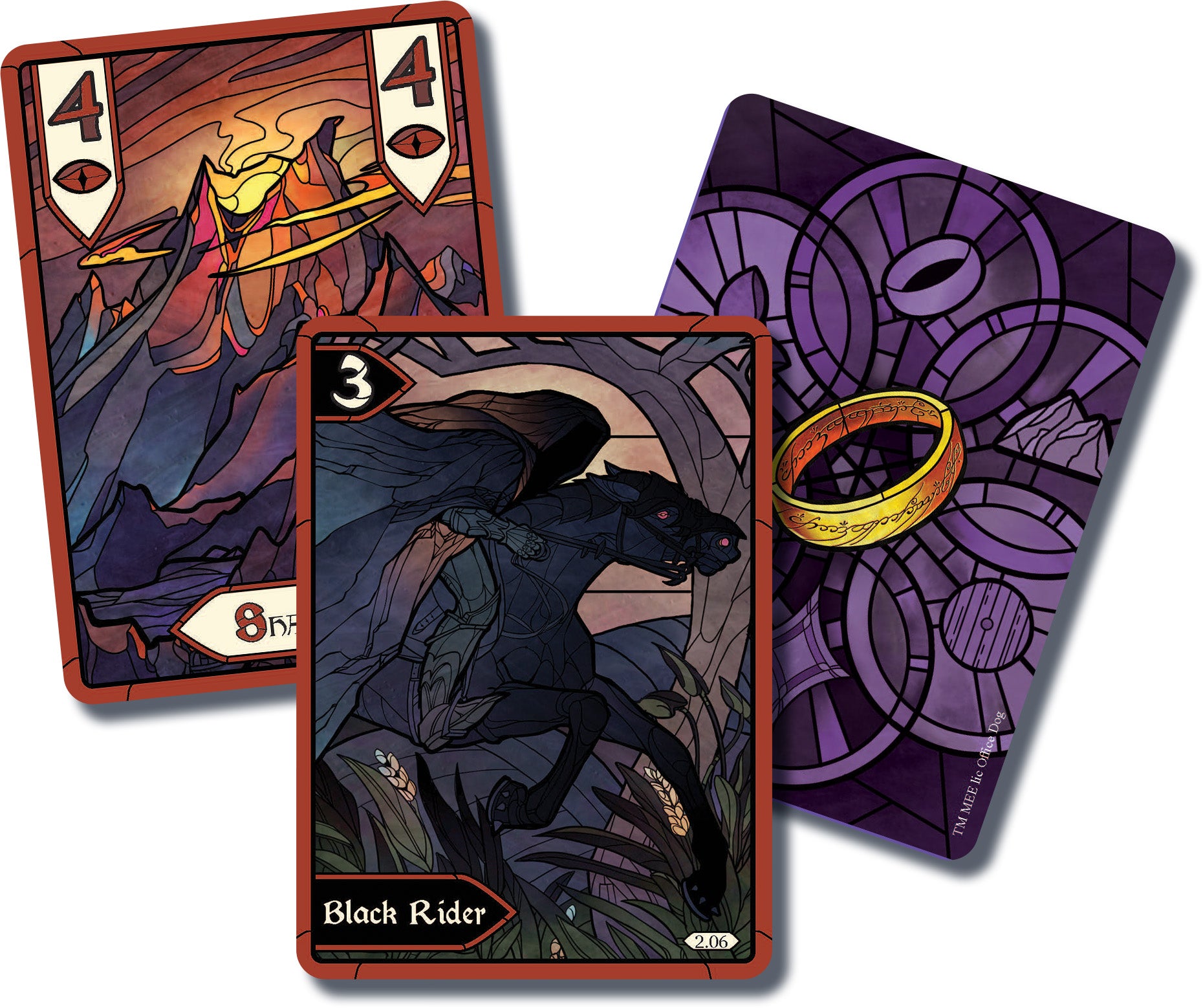 LOTR The Fellowship of the Ring Trick Taking Game