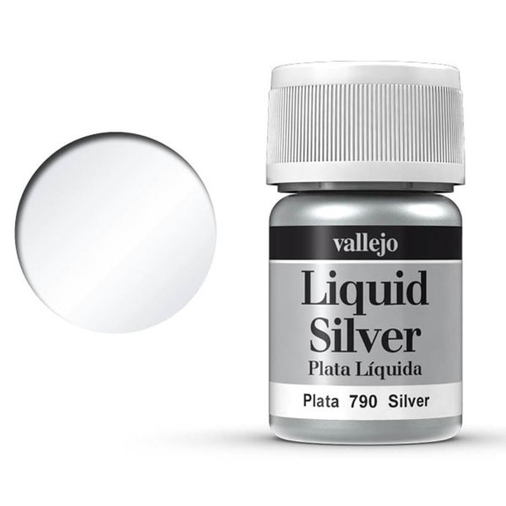 Vallejo Silver Liquid Model Colour 35ml