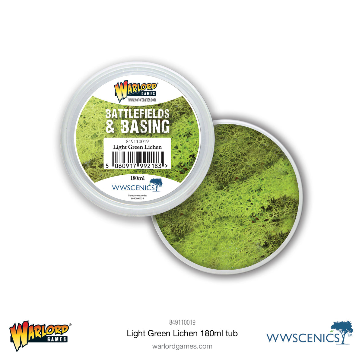 Light Green Lichen - Warlord