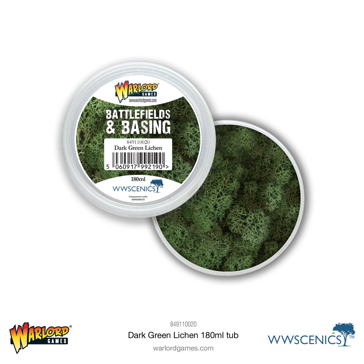 Dark Green Lichen - Warlord