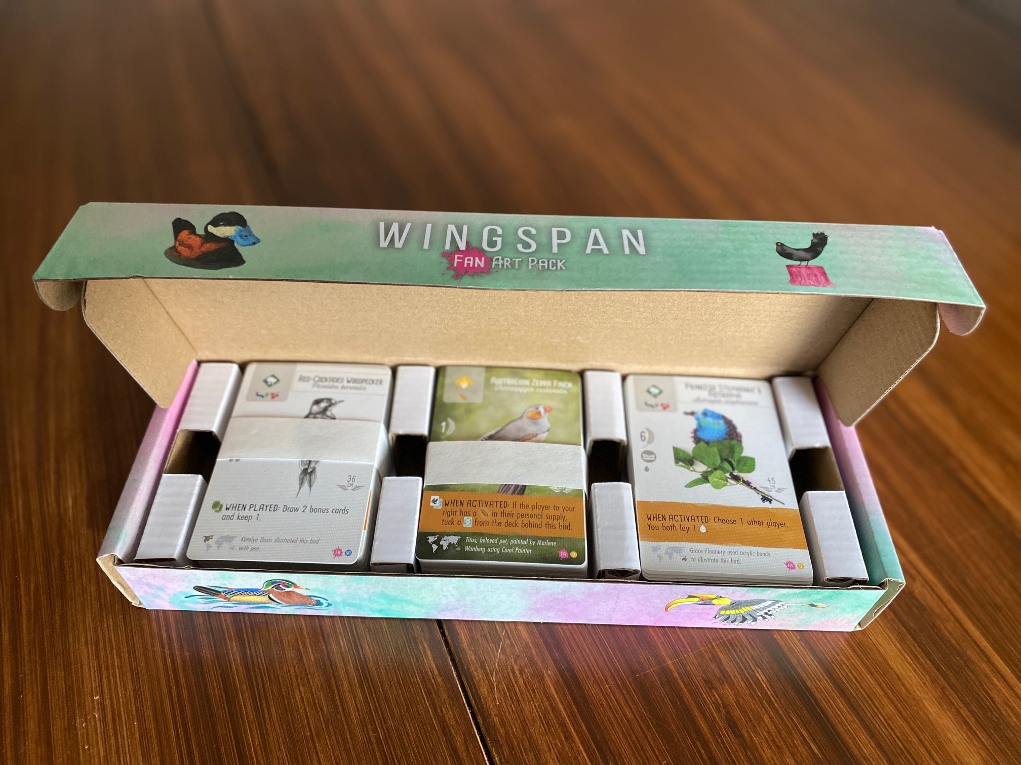 Fan Art Cards - Wingspan