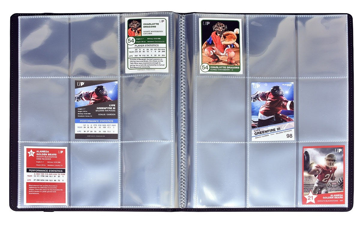 Black - ULTRA PRO BINDER - PRO-Binder - Window- 9PKT