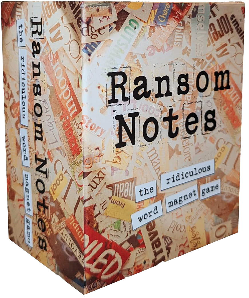 Ransom Notes: the ridiculous word magnet game