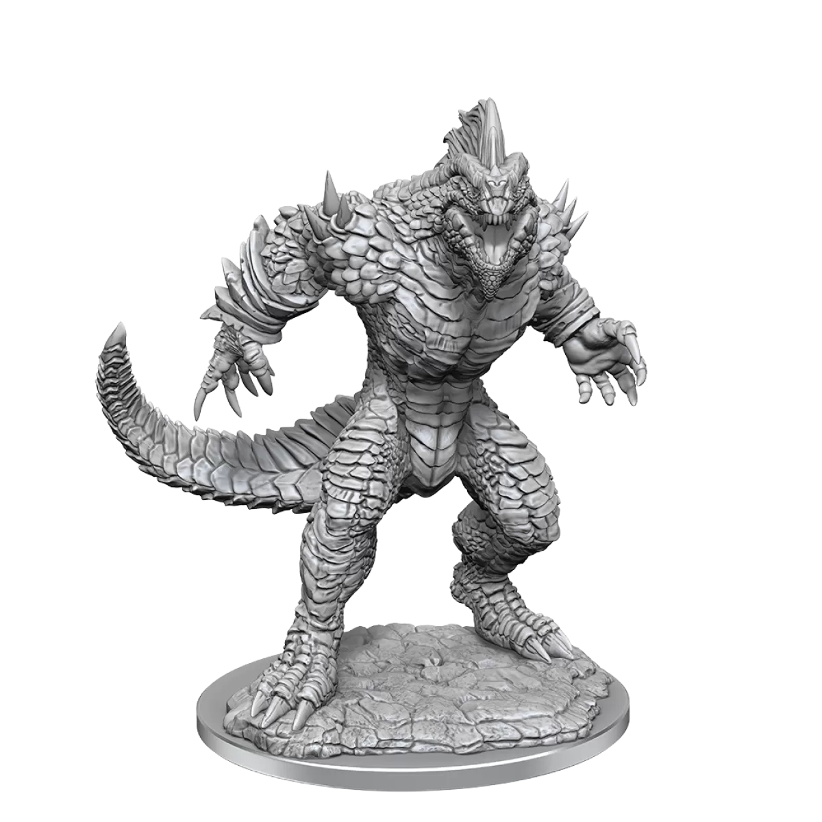Lizardfolk Render - D&D Nolzurs Marvelous Unpainted Miniatures