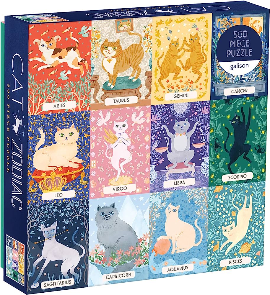 Cat Zodiac - 500pc Galison