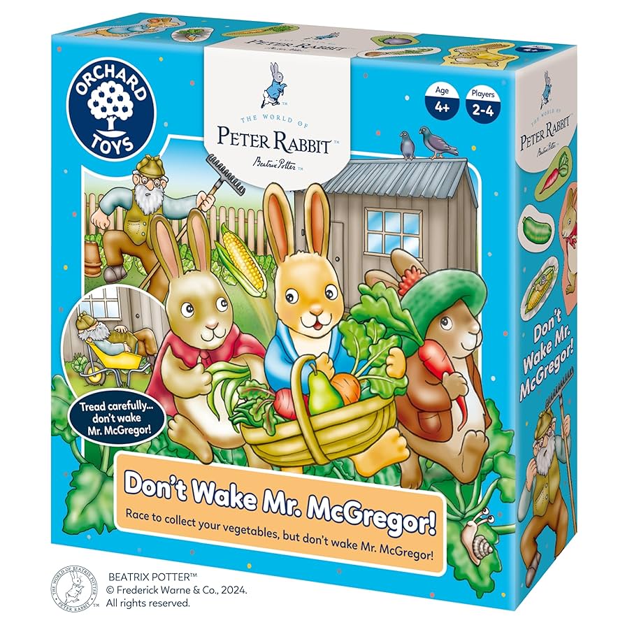 Don't Wake Mr McGregor - Peter Rabbit - Orchard Toys