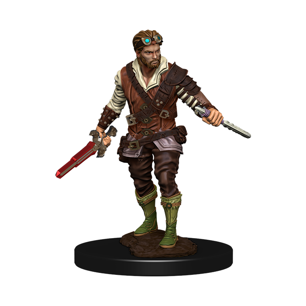 Human Rogue Male - D&D Premium Painted Figures Minis