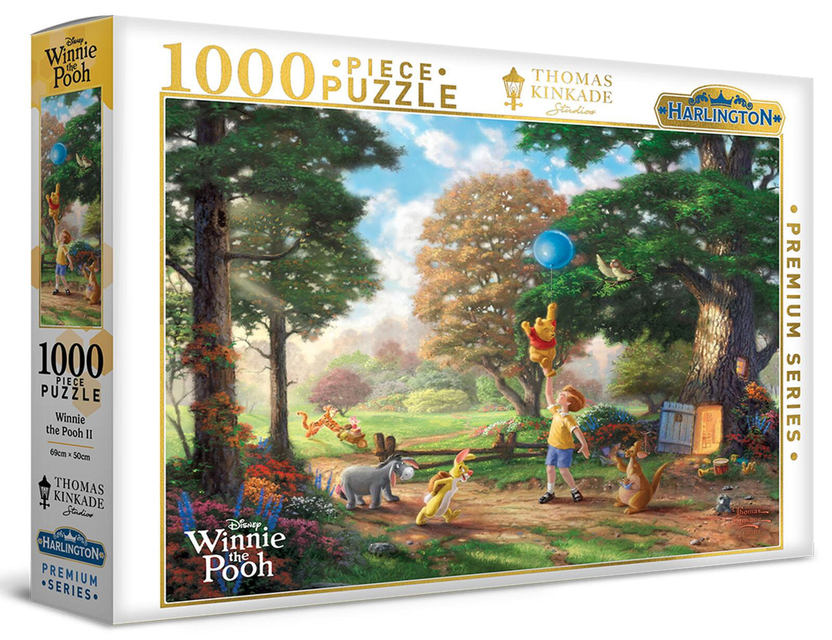 Winnie the Pooh II 1000 pieces - Harlington Thomas Kinkade