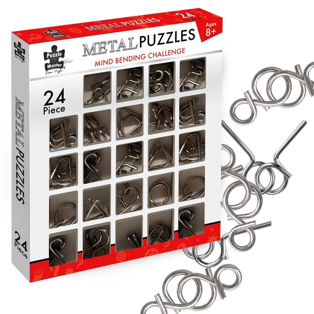 24 Metal Puzzle Pack