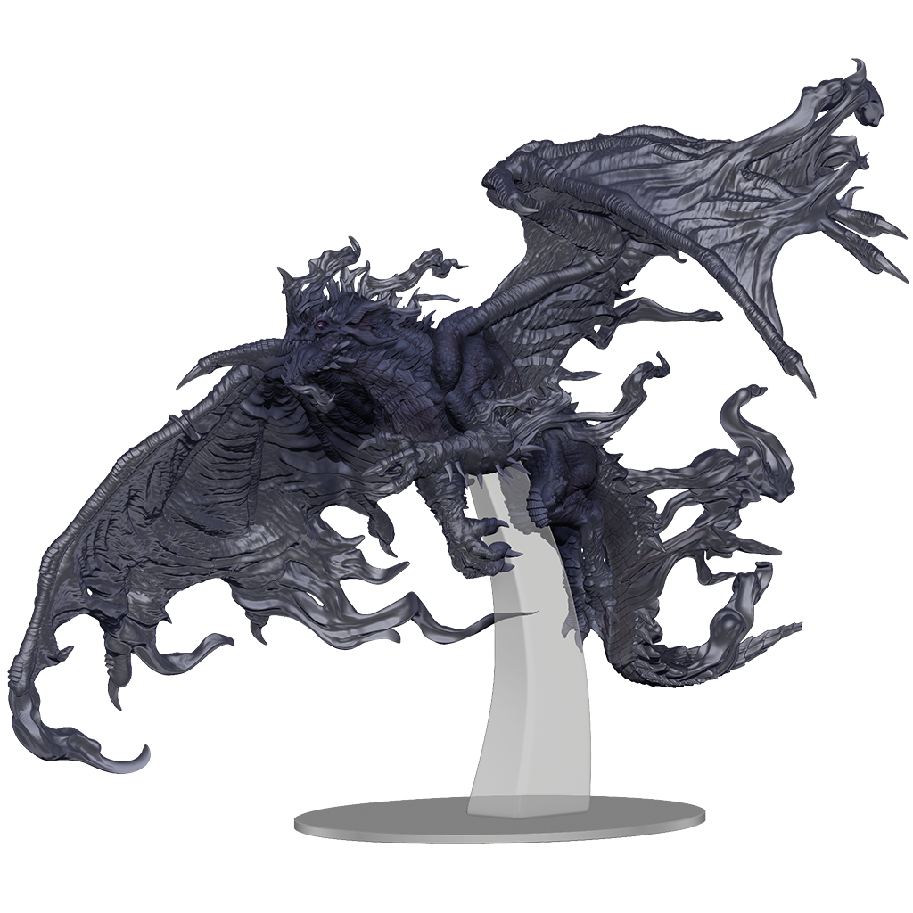 Adult Blue Shadow Dragon- D&D Icons of the Realms