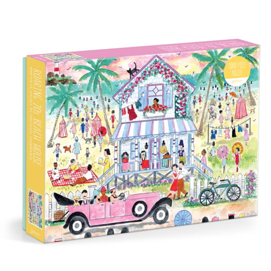 Roaring 20s Beach House Michael Storrings - Puzzle 1000pc Galison