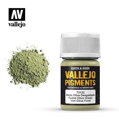 Faded Olive Green 30ml - vallejo Pigments