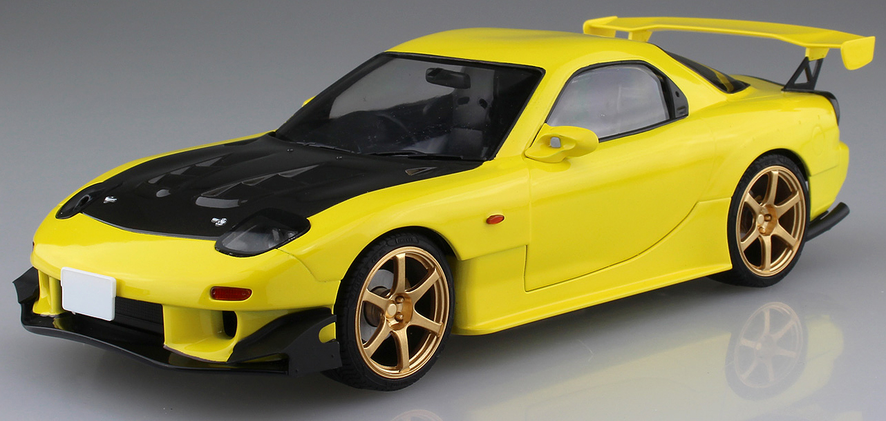 1:24 TAKAHASHI KEISUKE FD3S RX-7 PROJECT D Ver