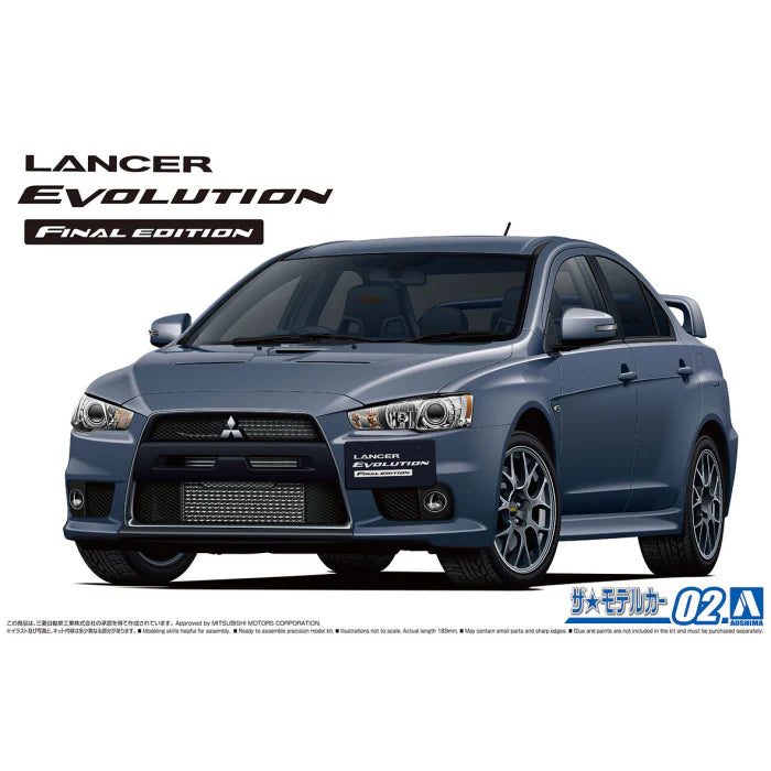 1/24 MITSUBISHI CZ4A  LANCER EVOLUTION X FINAL  EDITION 15