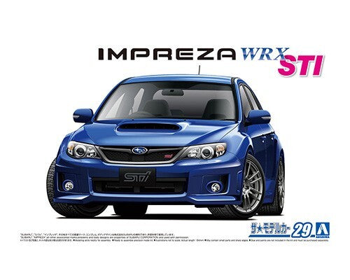 1:24 Subaru GRB IMPREZA WRX STI 10