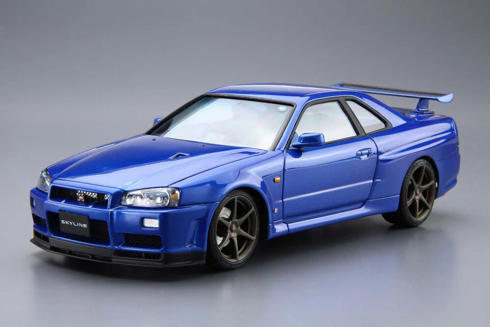 1/24 NISSAN BNR34 SKYLINE GT-R V-spec II 02