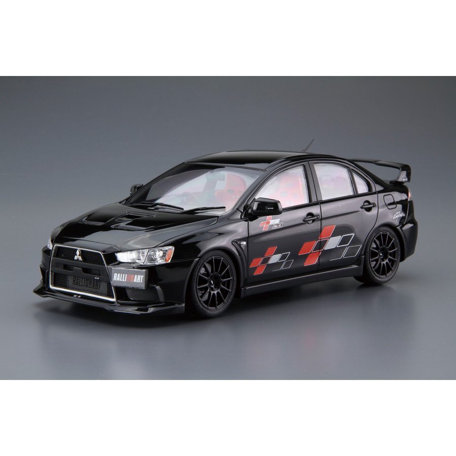 1:24 RALLIART CZ4A LANCER EVOLUTION X 07 MITSUBISHI
