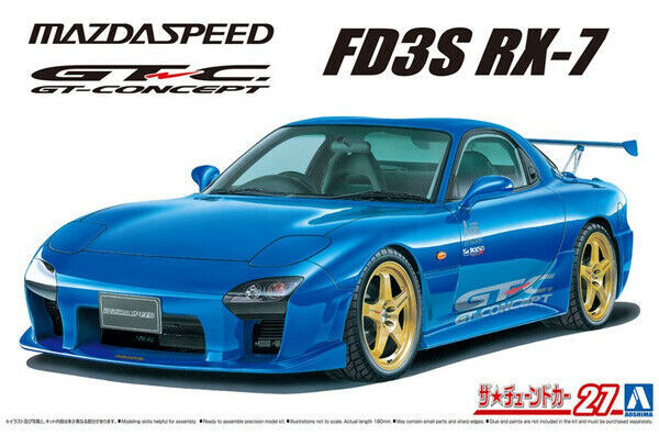 1:24 MAZDA SPEED FD3S RX-7 A-SPEC GT-C 99