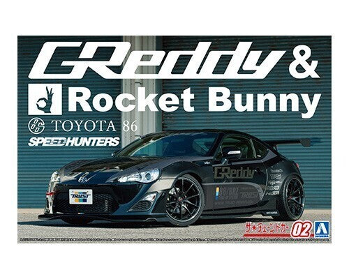 1:24 ZN6 TOYOTA 86 12 GREDDYandROCKET BUNNY VOLK RACING Ver. TOYOTA