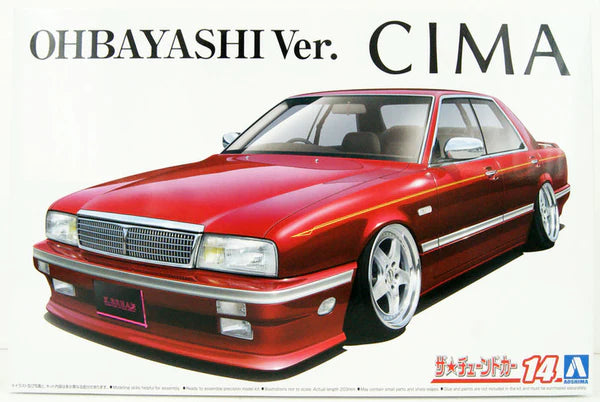 1/24 NISSAN 89 Y31 CIMA OBAYASHI