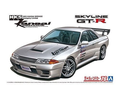 1:24 HKS Kansai BNR32 1SKYLINEGT-R 90