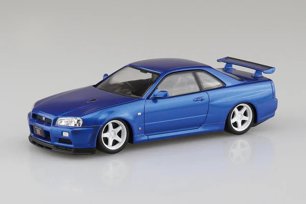 1/32 SNAP NISSAN R34 (Bayside Blue) SKYLINE GT-R CUSTOM WHEEL