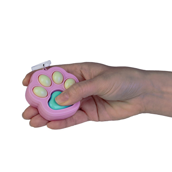 CAT PAW CLICK - FIDGET KEYCHAIN