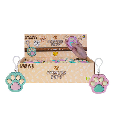CAT PAW CLICK - FIDGET KEYCHAIN