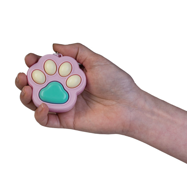CAT PAW CLICK - FIDGET KEYCHAIN