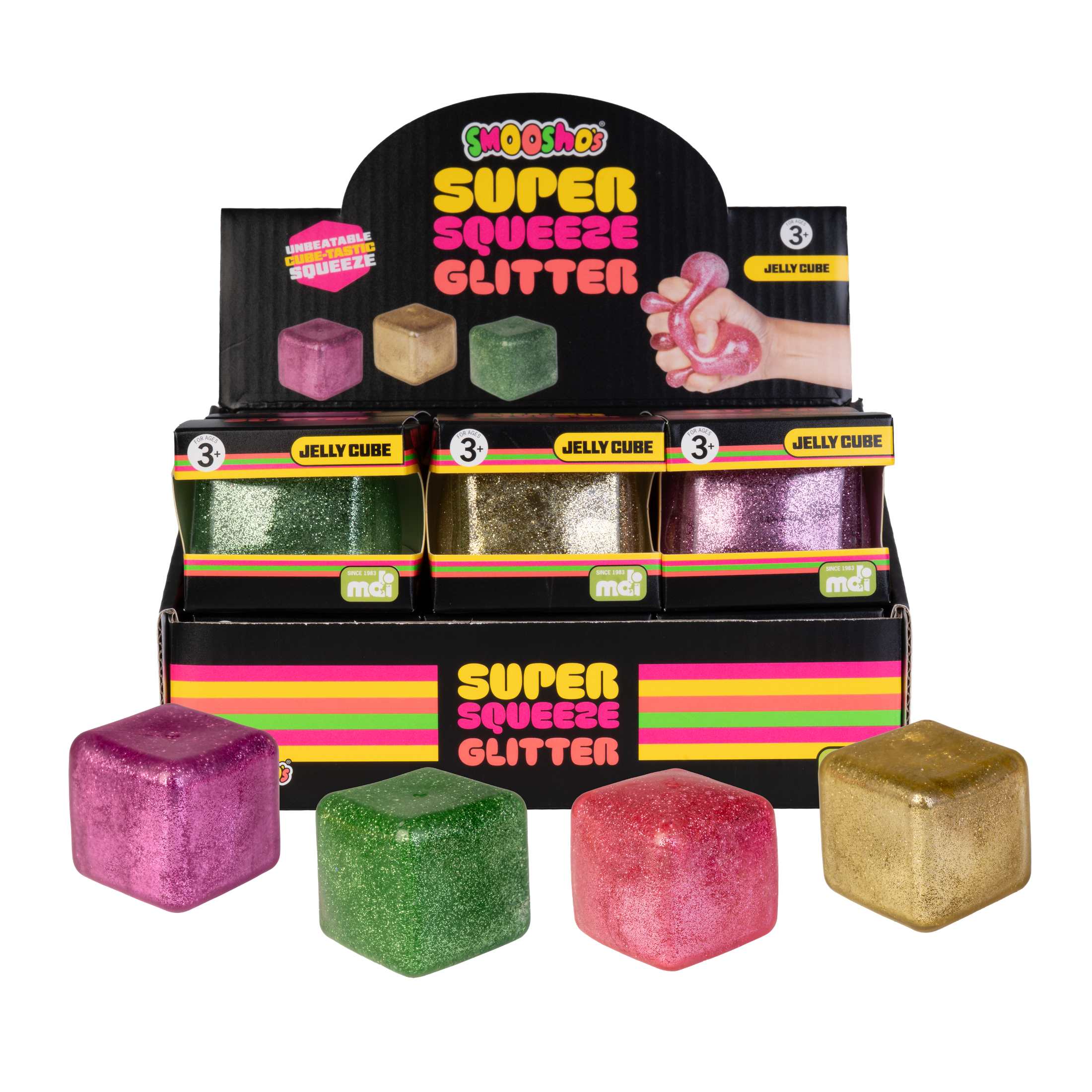 Jelly Cube Glitter - Smooshos